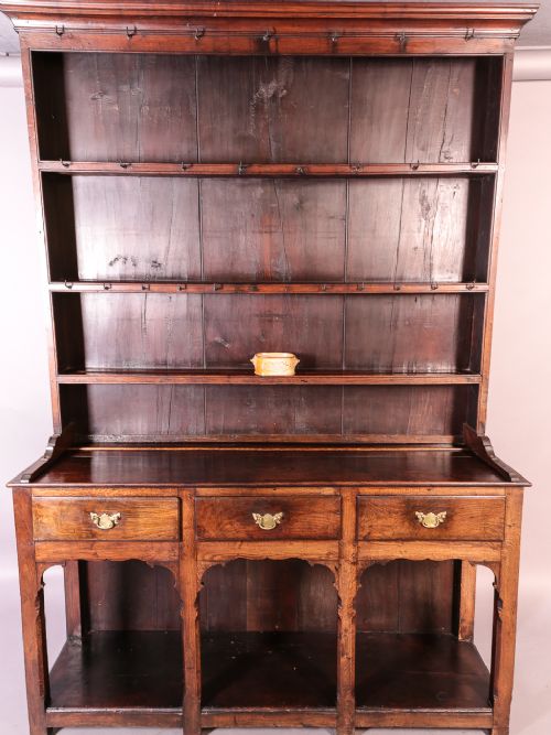 Georgian Pot Board Dresser in Oak