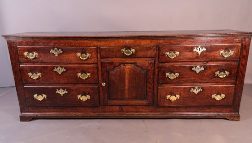 George II Oak Serving Dresser Great Colour