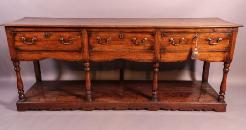 Fine Georgian Serving Dresser Oak C 1750