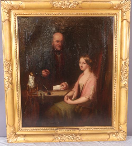 Oil on Canvas Francis Cruikshank