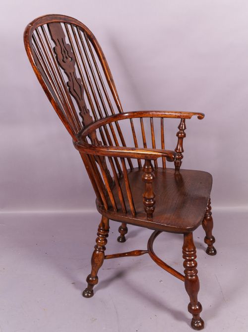 Yew Wood Windsor Chair Gabbitass Maker Worksop