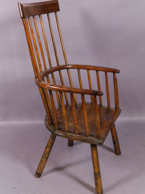 West Country Windsor Chair Traces of Paint