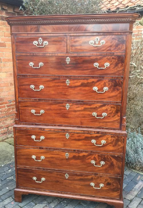 Antique Georgian Chest on Chest