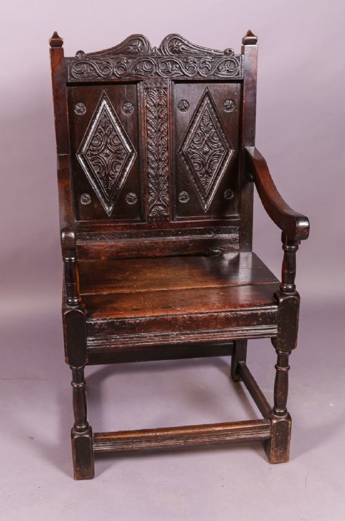 17th Century Wainscot Chair