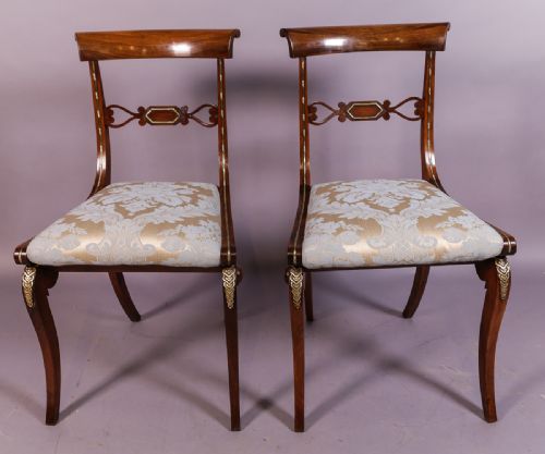 Pair of Regency Dining Chairs