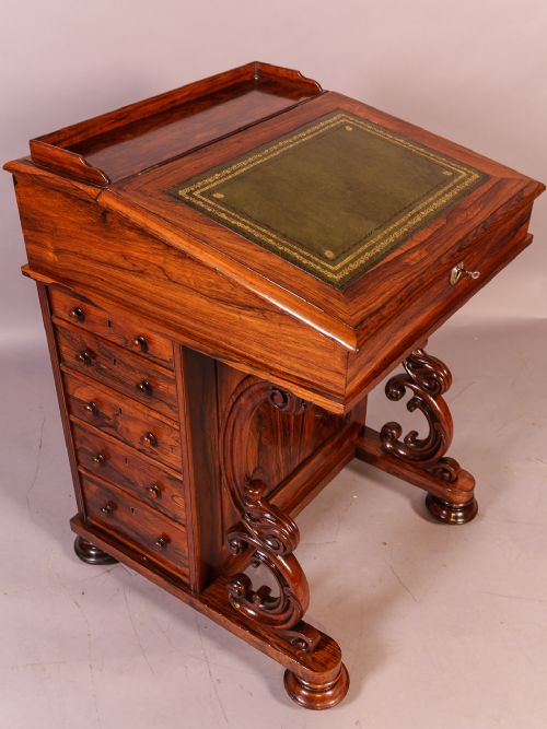 Excellent Victorian Davenport in Rosewood