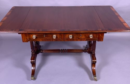 A Georgian Sofa Table in Mahogany
