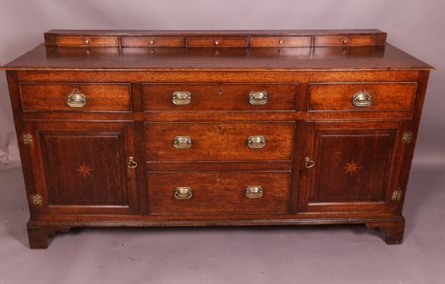 A Good Georgian Serving Dresser in Oak