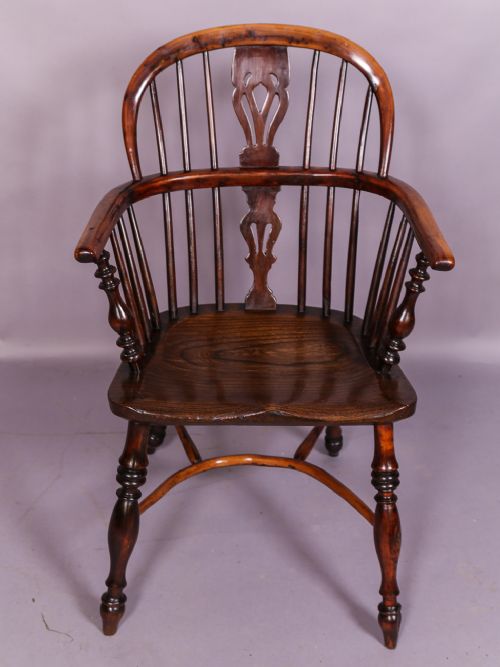 Yew Wood Windsor Chair Possibly Lincolnshire