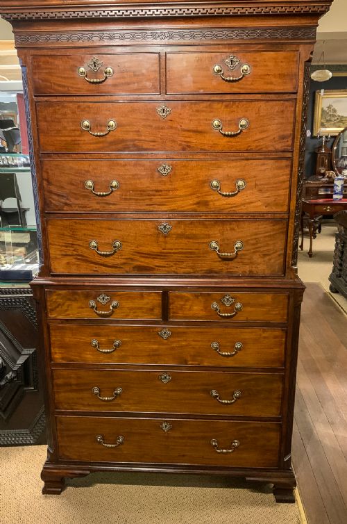 Fine George III Chest on Chest