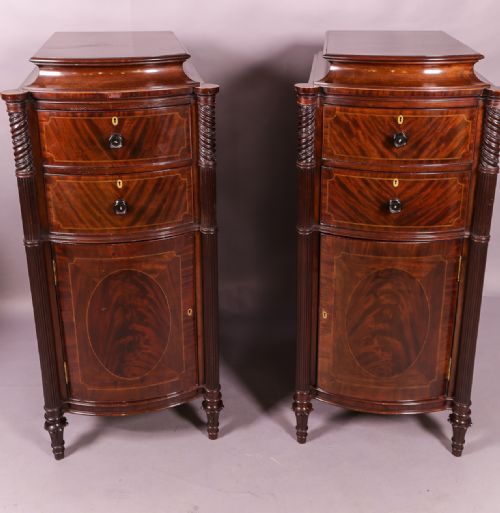 Pair of Pedestals / Bedside Chests