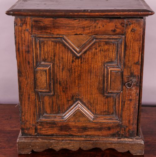 Early Oak Spice Cupboard
