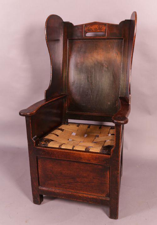 18th Century Lambing Chair Superb