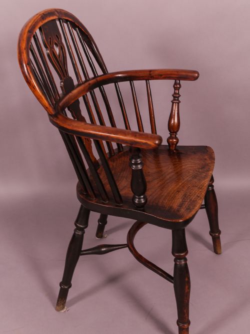 Yew Wood Windsor Chair Rockley Maker