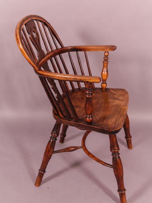 Yew Wood Windsor Chair Nottinghamshire