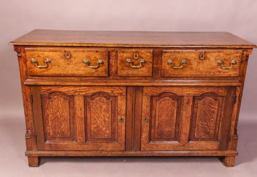 Georgian Oak Serving Dresser Small Proportions