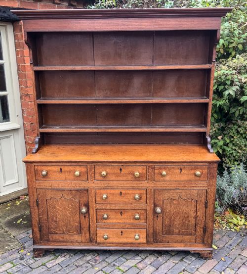 Early 19th Century Oak Welsh Dresser