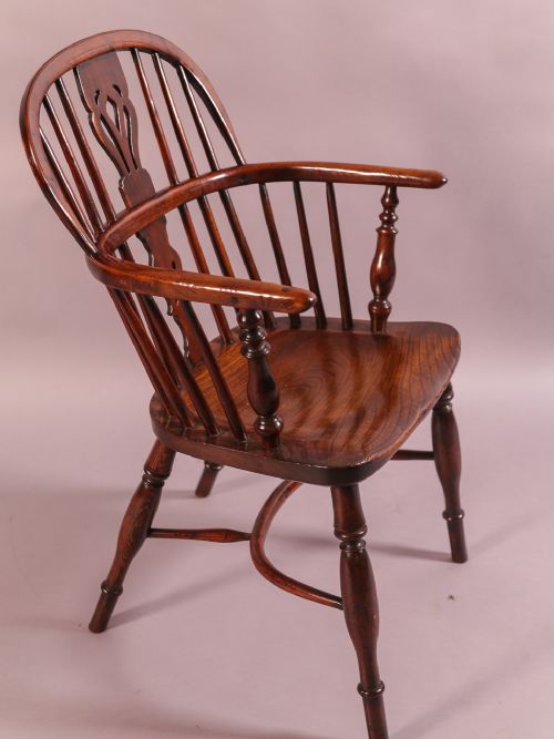 Yew Wood Windsor Chair by Nicholson Rockley