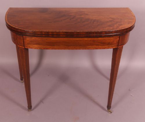 An 18th Century Games Table in Mahogany