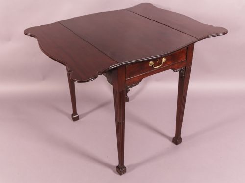 A Rare Georgian Mahogany Pembroke Table