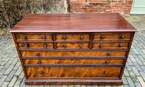 Very Unusual Gillows (Stamped) Dressing Chest