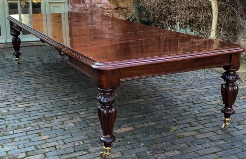 Victorian Mahogany Extending Dining Table Seats 12