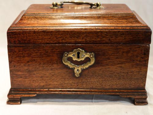 An 18th Century Mahogany Caddy