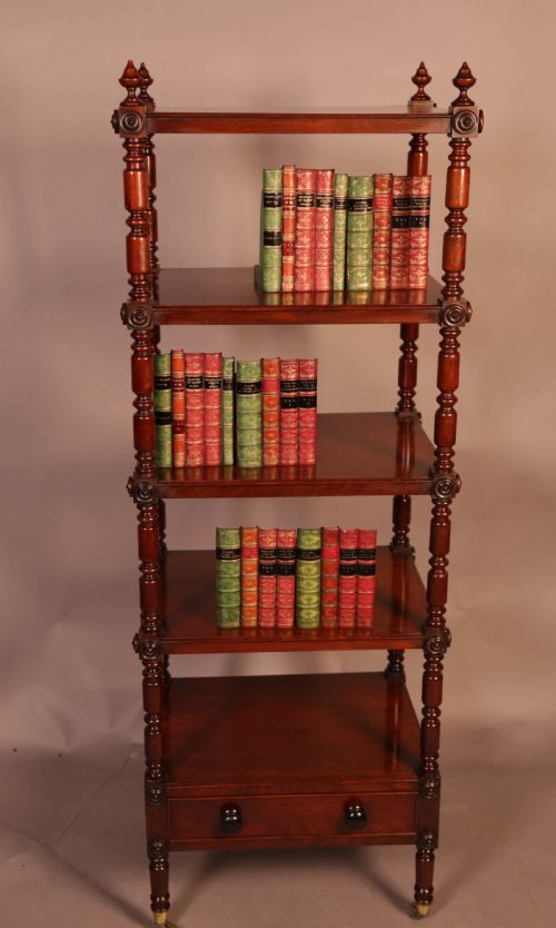 A Victorian 5 Height Display Bookcase