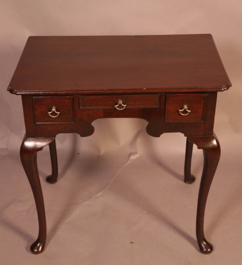 A George II Walnut Lowboy
