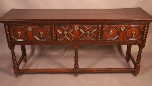Early 18th Century Serving Dresser in Oak