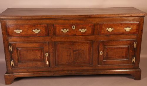 George II Serving Dresser in Oak