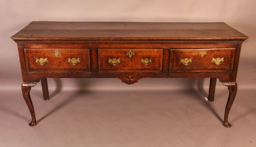A Very Attractive George II Serving Dresser in Oak