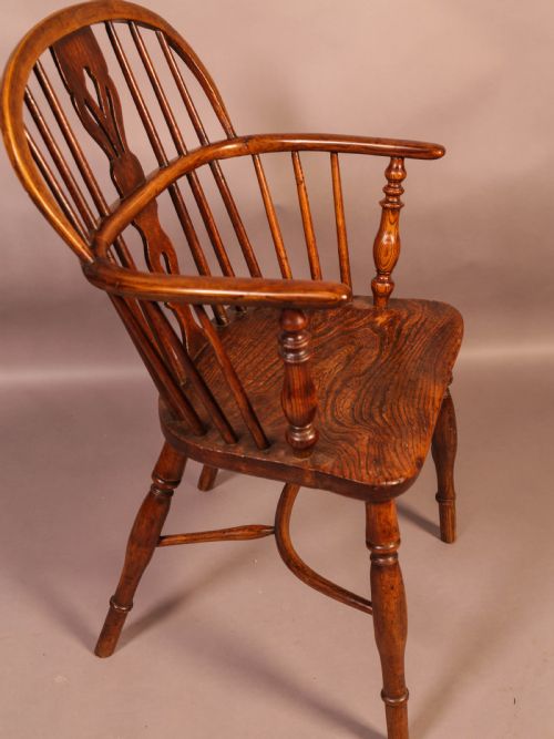 An Ash and Elm Windsor Chair Rockley Workshop