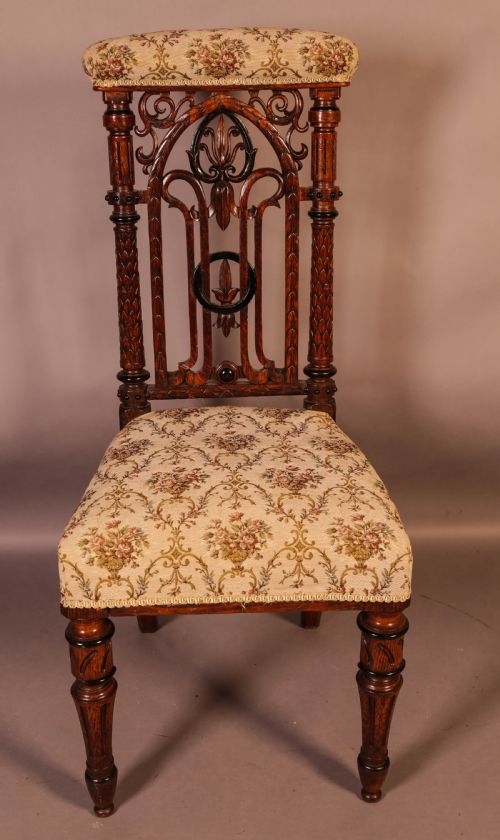 Gothic Prayer Chair