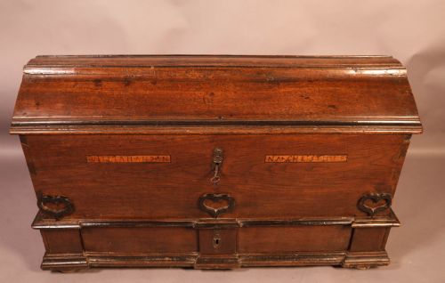 18th Century Marriage Coffer