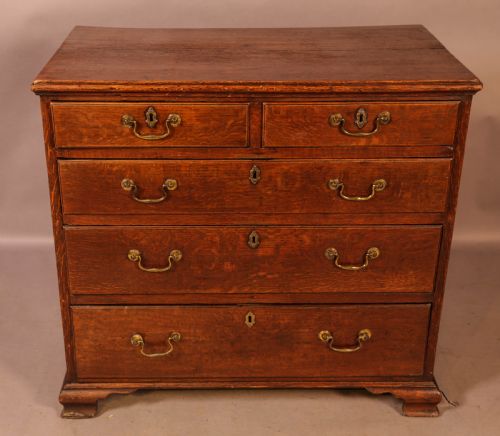 Georgian Oak Chest of Drawers