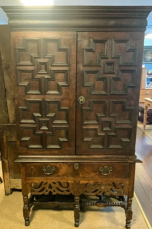A Very Rare 17th Century Estates Cupboard