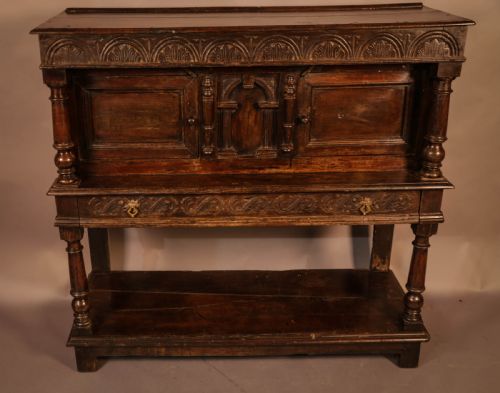 A 17th Century Buffet Court Cupboard