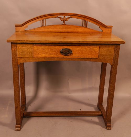 An Arts and Crafts Side Table in Oak