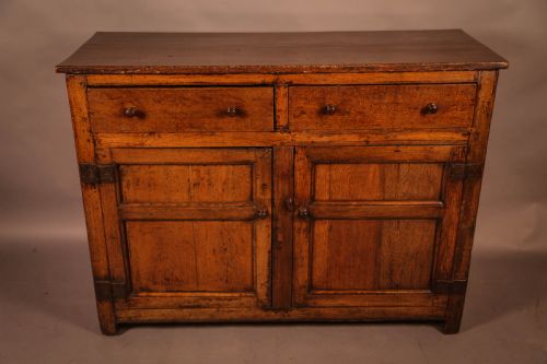 A Small Georgian Oak Serving Dresser