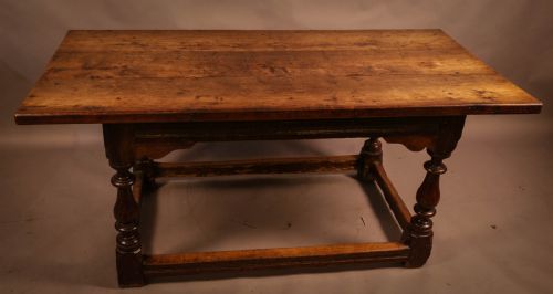A 17th Century Refectory Table in Oak