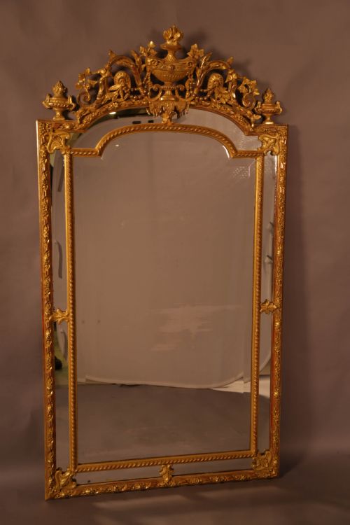 A Good Victorian Pier Mirror