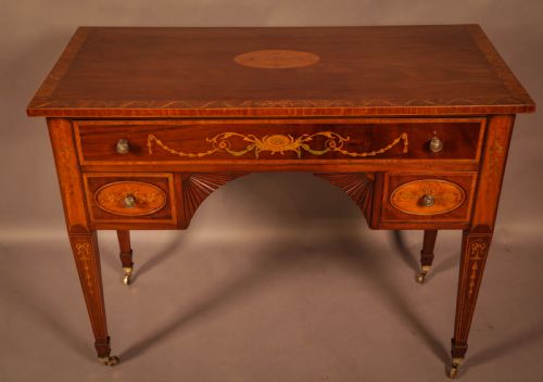 A Stunning 18th Century Side Table Inlaid