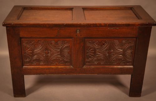 A 17th Century Oak Coffer