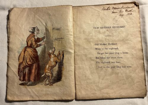 Children's Nursery Rhyme Cloth  Book