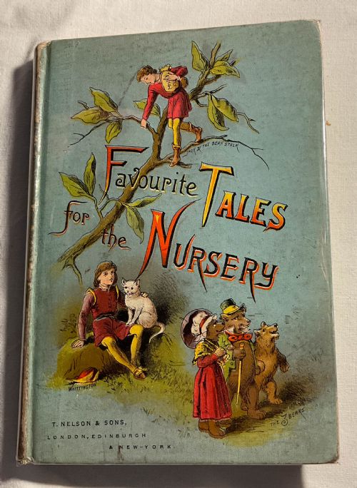 CHILDRENS BOOK FAVOURITE TALES FOR THE NURSERY - ADDITIONAL PHOTO 2