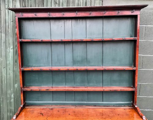 A GEORGIAN OAK DRESSER - ADDITIONAL PHOTO 4