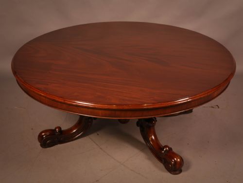 A Victorian Low Coffee Table (Adapted)
