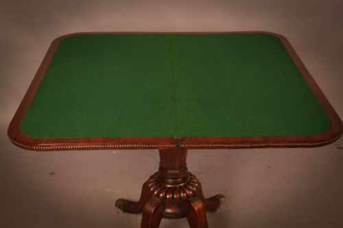 A RARE SCOTTISH GAMES TABLE IN GONCARLO ALVES TIMBER - ADDITIONAL PHOTO 8