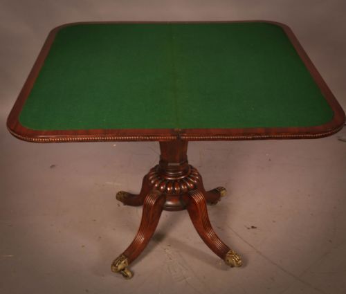 A RARE SCOTTISH GAMES TABLE IN GONCARLO ALVES TIMBER - ADDITIONAL PHOTO 9
